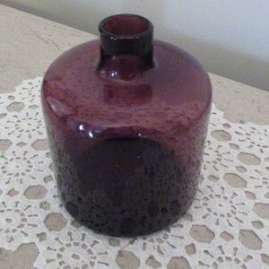 Dark Amethyst Vase/Bottle